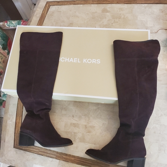 Michael Kors Boots Brown Suede - Picture 7 of 7